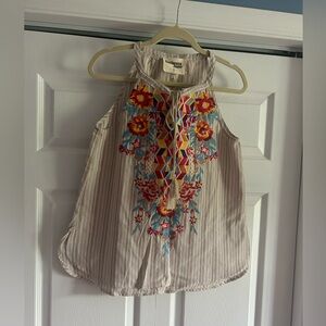 Embroidered Top